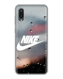 Чехол для Samsung Galaxy M02 (M022) с картинкой «Nike в стиле ретро»