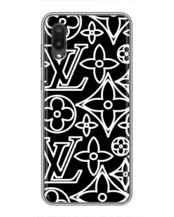Чехол для Samsung Galaxy M02 (M022) с картинкой «Черно-белый узор LV» Чехол для Samsung Galaxy M02 (M022) с картинкой «Черно-белый узор LV»
