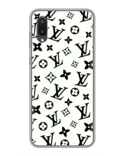 Чехол для Samsung Galaxy M02 (M022) с картинкой «Монохромный хаос LV»