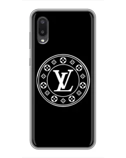 Чехол для Samsung Galaxy M02 (M022) с картинкой «LV — печать стиля»