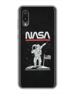 Чехол для Samsung Galaxy M02 (M022) с картинкой «NASA — шагаем по Луне» Чехол для Samsung Galaxy M02 (M022) с картинкой «NASA — шагаем по Луне»