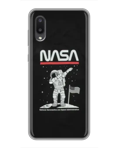 Чехол для Samsung Galaxy M02 (M022) с картинкой «NASA — шагаем по Луне» Чехол для Samsung Galaxy M02 (M022) с картинкой «NASA — шагаем по Луне»