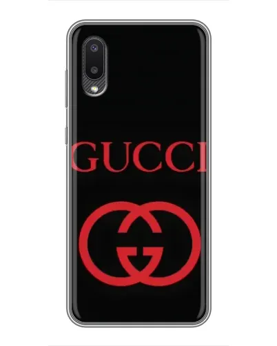 Чехол для Samsung Galaxy M02 (M022) с картинкой «Gucci — красный логотип» Чехол для Samsung Galaxy M02 (M022) с картинкой «Gucci — красный логотип»