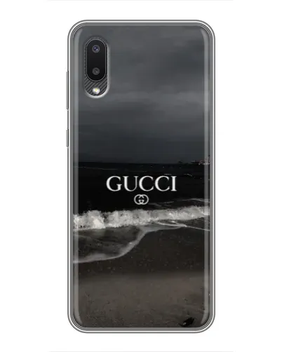 Чехол для Samsung Galaxy M02 (M022) с картинкой «Gucci — морской прибой» Чехол для Samsung Galaxy M02 (M022) с картинкой «Gucci — морской прибой»