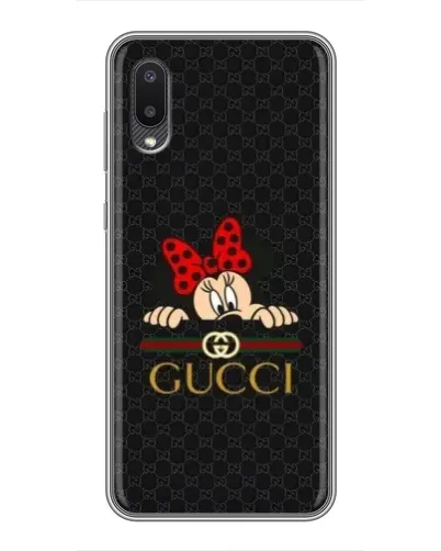 Чехол для Samsung Galaxy M02 (M022) с картинкой «Минни Маус Gucci — черный» Чехол для Samsung Galaxy M02 (M022) с картинкой «Минни Маус Gucci — черный»