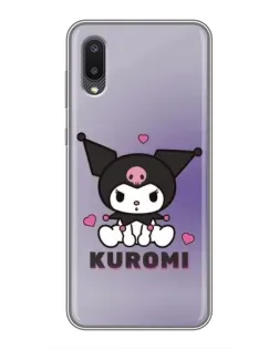 Чехол для Samsung Galaxy M02 (M022) с картинкой «Kuromi — фиолетовый арт»