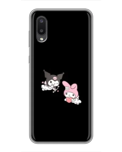Чехол для Samsung Galaxy M02 (M022) с картинкой «My Melody и Kuromi» Чехол для Samsung Galaxy M02 (M022) с картинкой «My Melody и Kuromi»