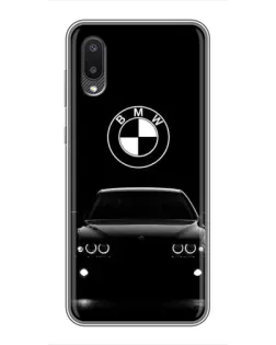 Чехол для Samsung Galaxy M02 (M022) с картинкой «BMW — взгляд из темноты» Чехол для Samsung Galaxy M02 (M022) с картинкой «BMW — взгляд из темноты»