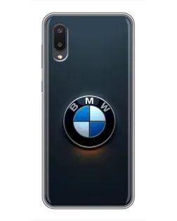 Чехол для Samsung Galaxy M02 (M022) с картинкой «Логотип BMW — минимализм» Чехол для Samsung Galaxy M02 (M022) с картинкой «Логотип BMW — минимализм»