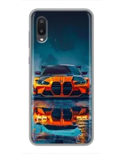 Чехол для Samsung Galaxy M02 (M022) с картинкой «BMW — золотая эмблема» Чехол для Samsung Galaxy M02 (M022) с картинкой «BMW — золотая эмблема»