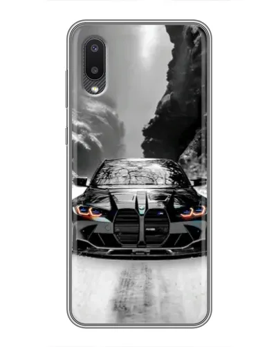 Чехол для Samsung Galaxy M02 (M022) с картинкой «BMW — акварельный дрифт» Чехол для Samsung Galaxy M02 (M022) с картинкой «BMW — акварельный дрифт»
