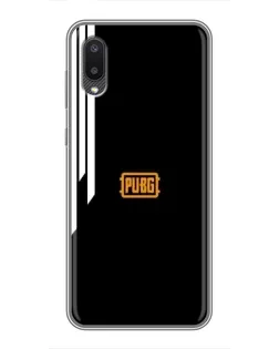 Чехол для Samsung Galaxy M02 (M022) с картинкой «PUBG — вертикальные линии»