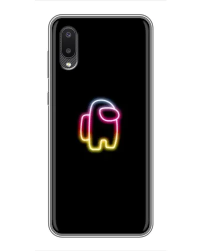 Чехол для Samsung Galaxy M02 (M022) с картинкой «Among Us градиент»