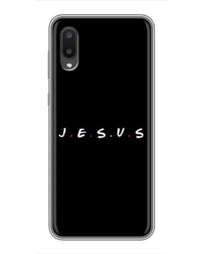 Чехол для Samsung Galaxy M02 (M022) с картинкой «Точки веры J.E.S.U.S.»