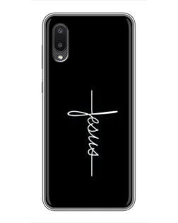 Чехол для Samsung Galaxy M02 (M022) с картинкой «Тонкая линия веры»