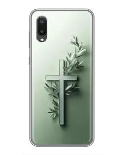Чехол для Samsung Galaxy M02 (M022) с картинкой «Оливковая ветвь»