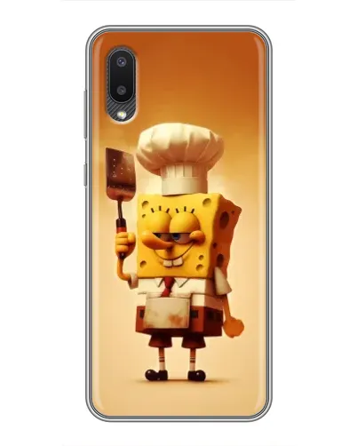 Чехол для Samsung Galaxy M02 (M022) с картинкой «Губка Боб повар» Чехол для Samsung Galaxy M02 (M022) с картинкой «Губка Боб повар»