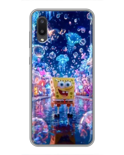 Чехол для Samsung Galaxy M02 (M022) с картинкой «Неоновый океан» Чехол для Samsung Galaxy M02 (M022) с картинкой «Неоновый океан»