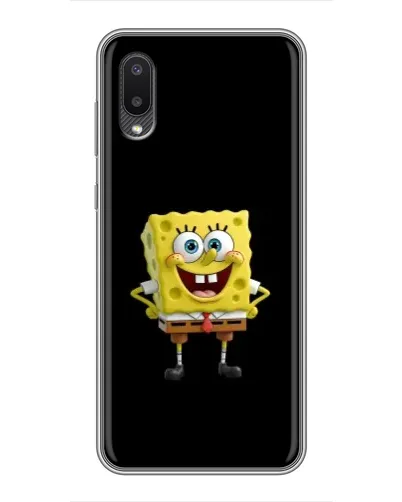 Чехол для Samsung Galaxy M02 (M022) с картинкой «Классический Губка Боб» Чехол для Samsung Galaxy M02 (M022) с картинкой «Классический Губка Боб»