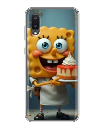 Чехол для Samsung Galaxy M02 (M022) с картинкой «Повар Спанч Боб» Чехол для Samsung Galaxy M02 (M022) с картинкой «Повар Спанч Боб»