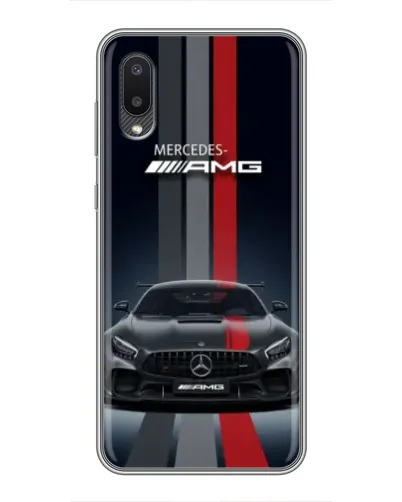 Чехол для Samsung Galaxy M02 (M022) с картинкой «Mercedes — белый карбон» Чехол для Samsung Galaxy M02 (M022) с картинкой «Mercedes — белый карбон»