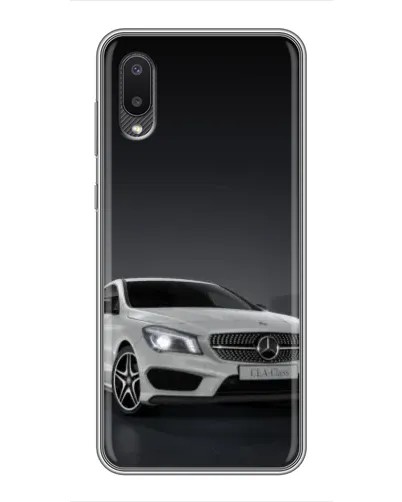 Чехол для Samsung Galaxy M02 (M022) с картинкой «Mercedes AMG GT Silver» Чехол для Samsung Galaxy M02 (M022) с картинкой «Mercedes AMG GT Silver»