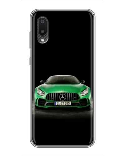 Чехол для Samsung Galaxy M02 (M022) с картинкой «Mercedes — неоновый лого» Чехол для Samsung Galaxy M02 (M022) с картинкой «Mercedes — неоновый лого»