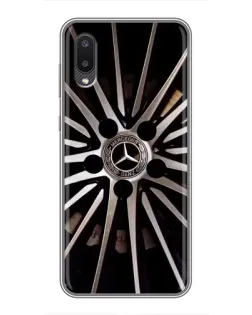 Чехол для Samsung Galaxy M02 (M022) с картинкой «Диск Mercedes»