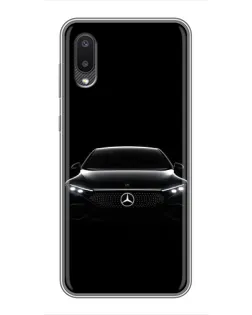 Чехол для Samsung Galaxy M02 (M022) с картинкой «Mercedes Vision — концепт»