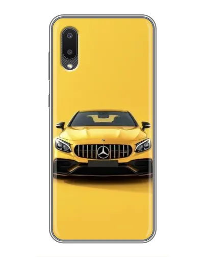 Чехол для Samsung Galaxy M02 (M022) с картинкой «Желтый Mercedes GT» Чехол для Samsung Galaxy M02 (M022) с картинкой «Желтый Mercedes GT»
