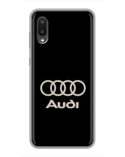 Чехол для Samsung Galaxy M02 (M022) с картинкой «Audi — золотой логотип» Чехол для Samsung Galaxy M02 (M022) с картинкой «Audi — золотой логотип»