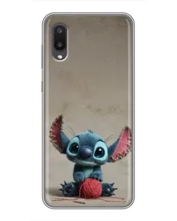 Чехол для Samsung Galaxy M02 (M022) с картинкой «Стич на коричневом фоне» Чехол для Samsung Galaxy M02 (M022) с картинкой «Стич на коричневом фоне»