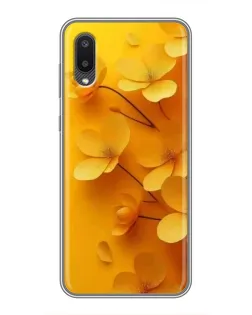 Чехол для Samsung Galaxy M02 (M022) с картинкой «Золотые лепестки» Чехол для Samsung Galaxy M02 (M022) с картинкой «Золотые лепестки»