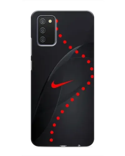 Чехол для Samsung Galaxy M02s с картинкой «Абстрактный дизайн Nike»