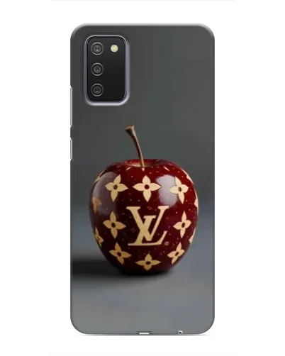 Чехол для Samsung Galaxy M02s с картинкой «Красное яблоко LV»