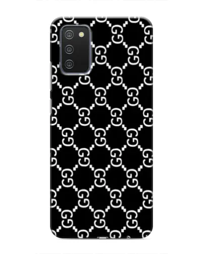 Чехол для Samsung Galaxy M02s с картинкой «Gucci — сетчатый паттерн» Чехол для Samsung Galaxy M02s с картинкой «Gucci — сетчатый паттерн»