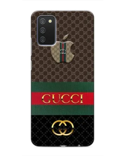 Чехол для Samsung Galaxy M02s с картинкой «Gucci — брендированный десерт» Чехол для Samsung Galaxy M02s с картинкой «Gucci — брендированный десерт»