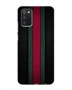 Чехол для Samsung Galaxy M02s с картинкой «Gucci — неоновая линия»