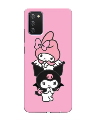 Чохол для Samsung Galaxy M02s з картинкою «My Melody та Kuromi» Чохол для Samsung Galaxy M02s з картинкою «My Melody та Kuromi»