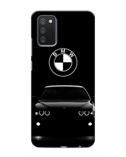 Чехол для Samsung Galaxy M02s с картинкой «BMW — взгляд из темноты» Чехол для Samsung Galaxy M02s с картинкой «BMW — взгляд из темноты»