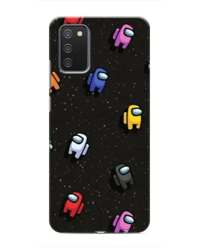 Чехол для Samsung Galaxy M02s с картинкой «Космический паттерн Among Us» Чехол для Samsung Galaxy M02s с картинкой «Космический паттерн Among Us»