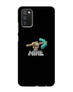 Чехол для Samsung Galaxy M02s с картинкой «Алмазная кирка»