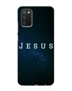 Чехол для Samsung Galaxy M02s с картинкой «Звездное небо Jesus»