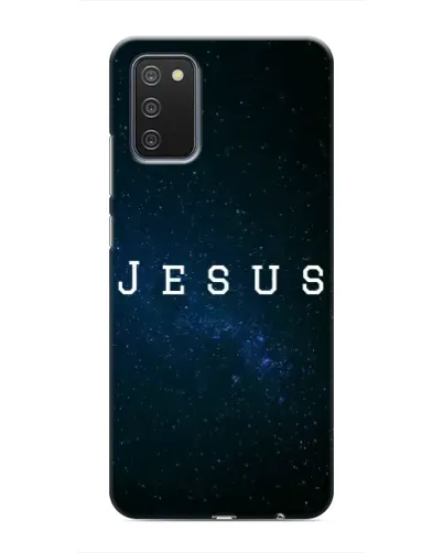 Чехол для Samsung Galaxy M02s с картинкой «Звездное небо Jesus»
