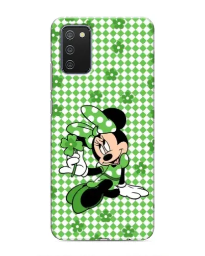 Чехол для Samsung Galaxy M02s с картинкой «Mickey в клетку»