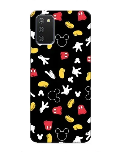 Чехол для Samsung Galaxy M02s с картинкой «Графический принт лапок»