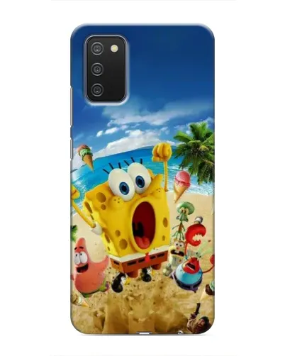 Чехол для Samsung Galaxy M02s с картинкой «Развлечения на пляже»