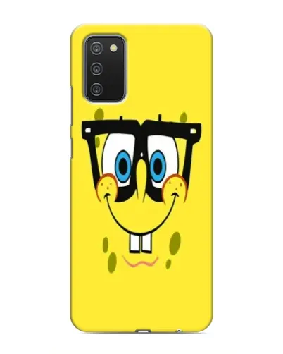 Чехол для Samsung Galaxy M02s с картинкой «Минималистичный Спанч Боб» Чехол для Samsung Galaxy M02s с картинкой «Минималистичный Спанч Боб»