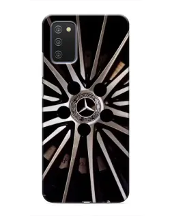 Чехол для Samsung Galaxy M02s с картинкой «Диск Mercedes»