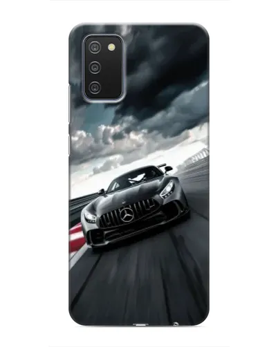 Чехол для Samsung Galaxy M02s с картинкой «Гоночный Mercedes AMG» Чехол для Samsung Galaxy M02s с картинкой «Гоночный Mercedes AMG»